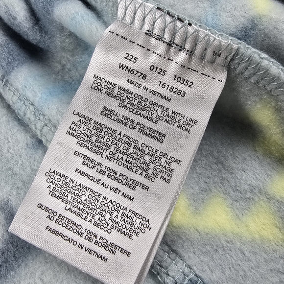 Columbia, NWT, 6-12M, Printed Fleece Jacket - Picture 8 of 8